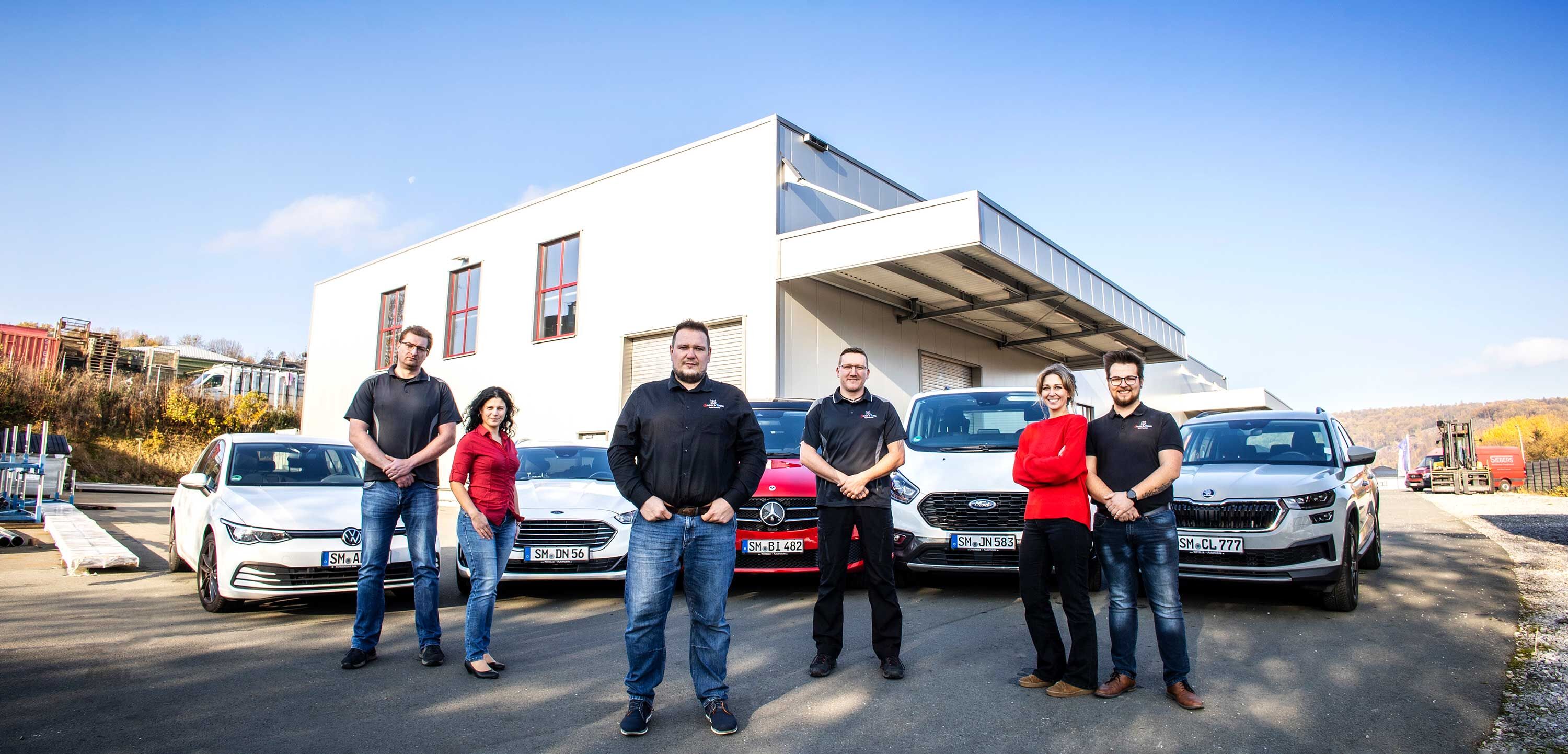 Gruppenfoto: Das BiMo-Team